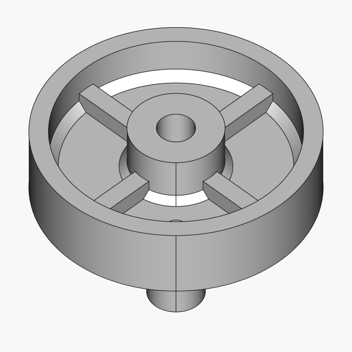 Enlarged gear